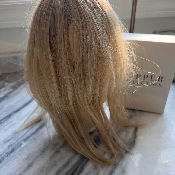 Jon Renau Heat Defiant Topper Collection Blonde Hair Topper 14” - Picture 4 of 6